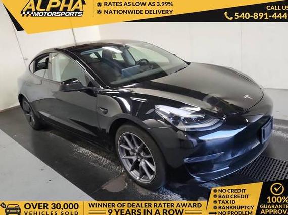 TESLA MODEL 3 2022 5YJ3E1EBXNF265032 image